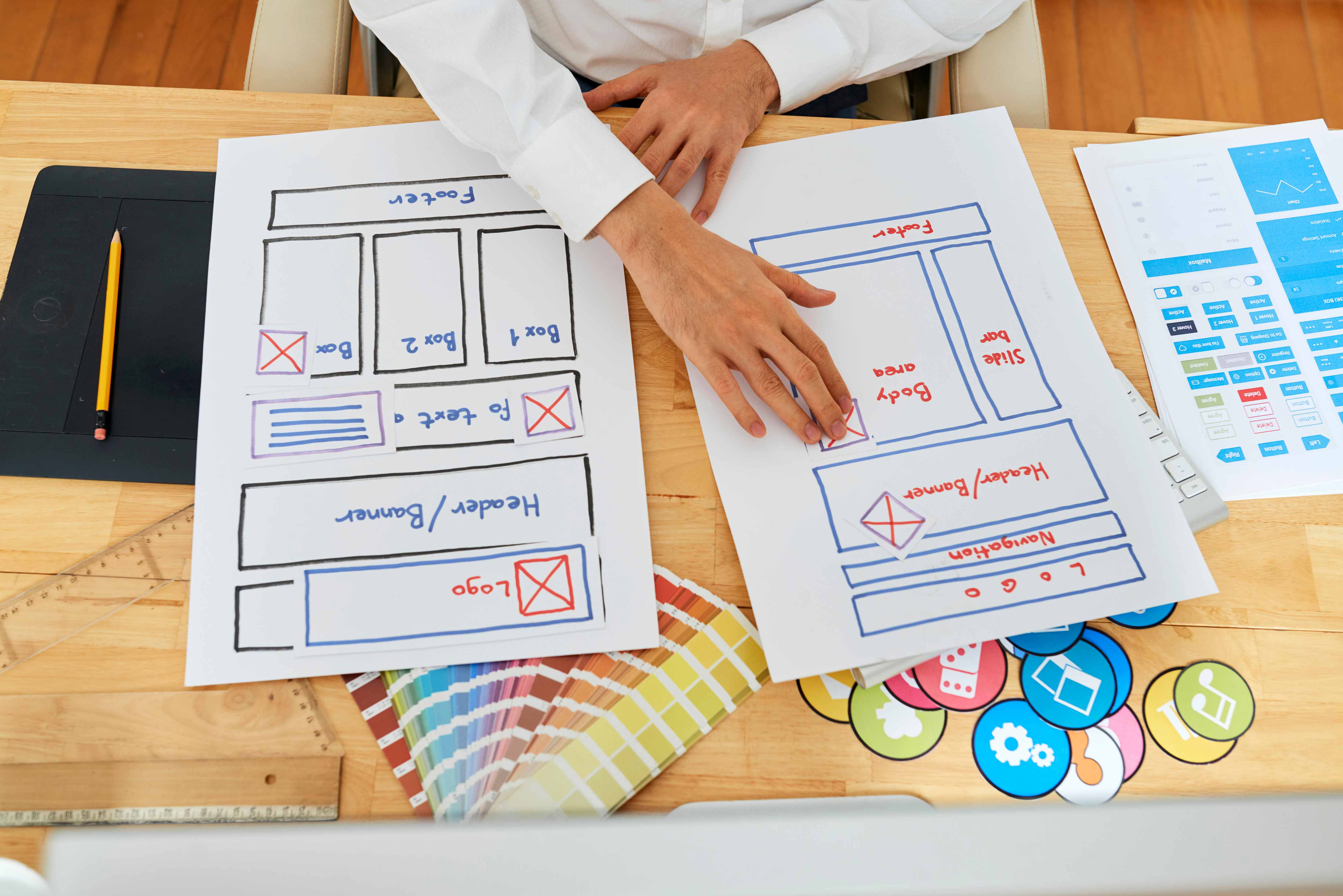 От идеи к структуре: Создание прототипа сайта